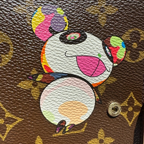 ❤️Louis Vuitton Monogram Murakami “Panda” Small Ring Agenda PM Diary Cover - Picture 10 of 15